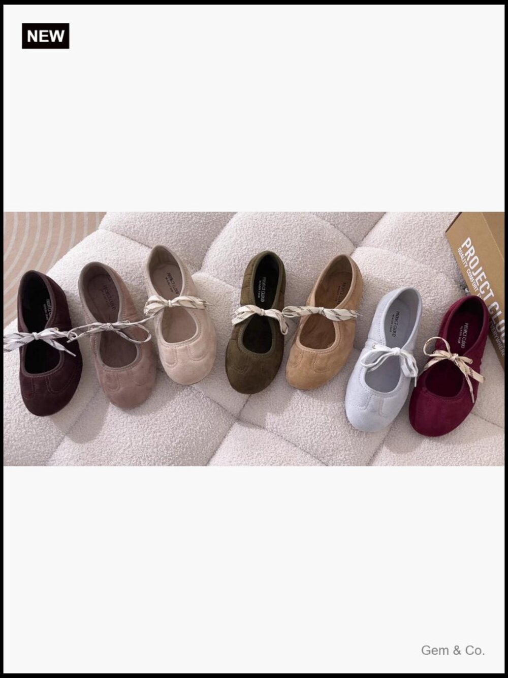 Women's Mary Jane Ballet Flats Memory Foam Non-Slip Lace-Up - Picture 7 of 7